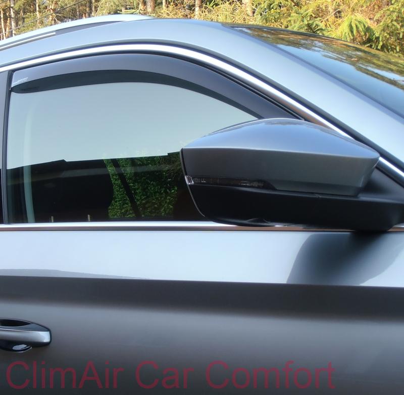 kat.č. CLI-PR2-P0233 - Ofuky oken (deflektory) - PŘEDNÍ, Audi Q4 Sportback, SUV Coupé, 5-dveř., 2021-